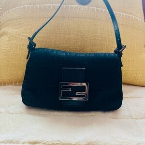 Fendi Shoulder Bag with Black/Silver Buckle. Make me an offer!:-)